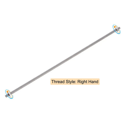 Eight Pack 8/32 Inch M4 Threaded Rods With Hex Nuts, 8 Inch Stainless Steel Fully Threaded Rods And 16 M4 Hex Nuts, 304 Stainless
