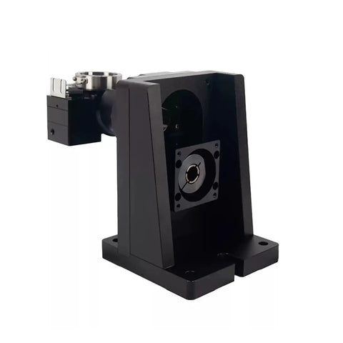 Heavy duty hollow rotary table with servo drive for CNC. Designed for robotic marking and accurate indexing operation.