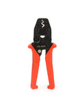 Ratchet Crimping Pliers For 0.3-5.5mm Insulated And Bare Terminals, Heavy Duty High Carbon Steel with Easy Grip Ergonomic Handle