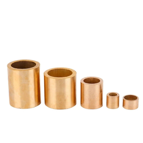 10 Pack Brass Bushing Set 6mm ID Powder Metallurgy Oil Bearing Copper Bushing Wear Resistant Guide Bushing 6x10x16mm For Machinery