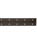 Heavy Duty Electro Black Plated Piano Hinges 2 Inch By 0.40 Inch By 72 Inch With Steel Pin 3 Pack Durable Steel Construction