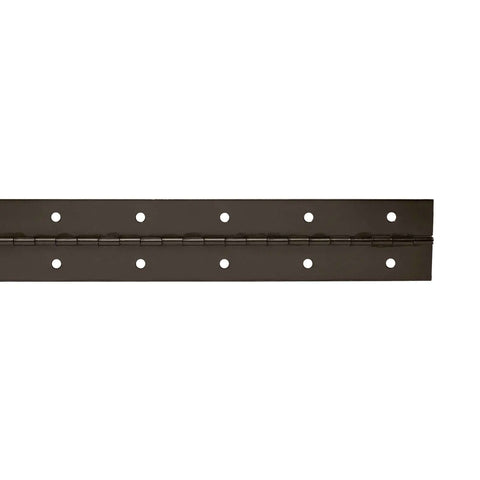Heavy Duty Electro Black Plated Piano Hinges 2 Inch By 0.40 Inch By 72 Inch With Steel Pin 3 Pack Durable Steel Construction