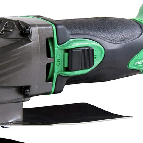 Close-up of 18V MultiVolt Cordless Shear Tool Only No Battery With 8 Cutting Edges And Two Sets For Easy Replacement For Long Lasting Service Life At 5300 RPM Built In Safety Protector Plate For Quick Clean Cuts