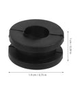 Motorcycle Rubber Grommets Kit 10 Pcs Easy Installation And Lightweight Durable Rubber For Side Cover Replacement Stylish Bike Accessories Gaskets To Level Up Your Ride For Quick Upgrades And A Sleek Custom Look, black rubber grommet, 1.9 cm