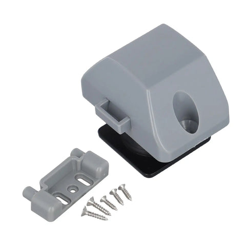 RV Push Cabinet Lock Latch For Motorhome Camper Yacht Drawers And Doors Nylon And Stainless Steel Construction No Fuss Install