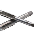7 Piece M3 To M12 Thread Tap Set For Metalworking Spiral Point Taps Pro Grade With Downward Chip Removal For Through Hole Tapping HSS 6542 Nitriding Coated Coarse Thread M3 M4 M5 M6 M8 M10 M12 By Fongmore