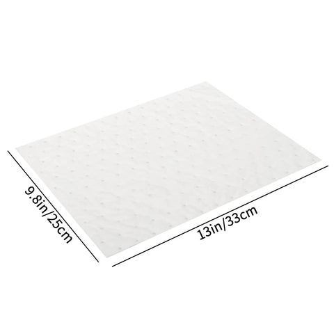 Oil Absorbent Pads 10 x 13 Inch Sheets For Garage And Workshop, Waterproof Anti Slip Absorbent Mat shown in 25x33 cm size