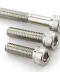 Three sizes of 10 Pack Hex Socket Head Cap Screws Set M10 M12 M14 M16 M18 M20 Fully Threaded Grade 12.9 Carbon Steel.