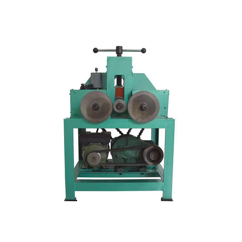 No Sweat One Hundred Ten Volt Electric Tube Bender handles round and square pipe shapes with hardened steel jigs in a sturdy frame.
