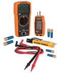 Must Have All In One Digital Multimeter Test Kit With Non Contact Voltage Tester Receptacle Tester And Test Leads 600V CAT III Safety