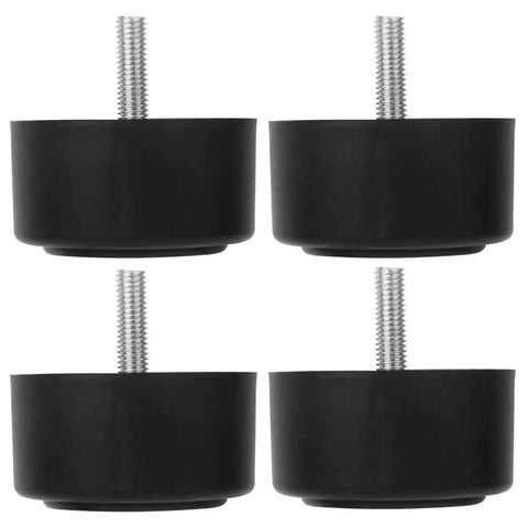 Round Black Sofa Legs M8 Screw 35mm Height With 45mm Pad Durable Metal Furniture Legs For Sofas Cabinets And Desks Wobble Free Support Easy DIY