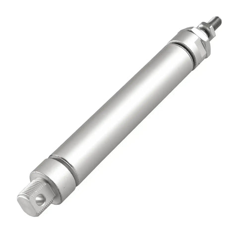 Slim Pneumatic Air Cylinder MAL 25-125, 25mm Bore And 125mm Stroke shown in aluminum body