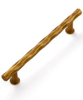 Hammered Antique Brass Cabinet Pulls 5 Inch Center Hole 10 Pack Vintage Vibe Handles For Kitchen Cabinets Dresser Cupboard Drawer Bathroom Vanity Hardware Rhombus Design