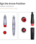 Ebike Extension Cable 2Pin 3Pin 4Pin 5Pin 6Pin Waterproof Male To Female Connector Set showing alignment and installation guide.