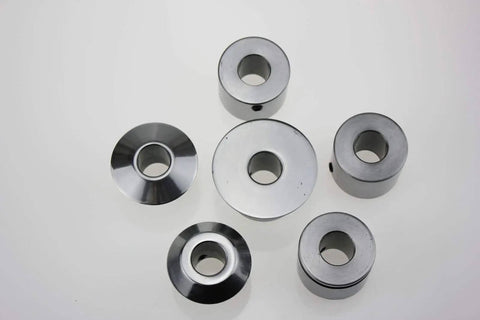 Bead Roller Hem Roll Set With Tipping Die For 22mm Shafts arranged on white background