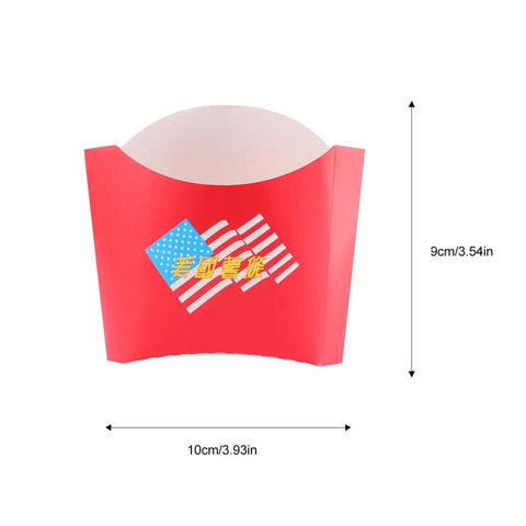 Disposable Paper Snack Boxes 100 Pack For Chips And Sweets Portable Food Packaging Containers For Picnics Parties Shops And Home Storage
