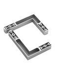 Upgraded Heavy Duty Concealed Door Hinge For Wood And Aluminum Door Frames, sturdy metal construction with no sag design.