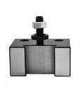 Tough As Nails Boring Bar Holder For Mini Lathes Up To 12 Inch Swing Quick Change Wedge Type Tool Post Hardened Steel front view