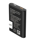 Premium Replacement Battery For Kyocera DuraXv Extreme E4810 Verizon Flip Phone 1800mah Scp73Lbps back view with specifications