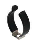 Tool Organization Made Easy With Spring Clips And Narrow Base For Stable Slip Free Storage; black rubber grip