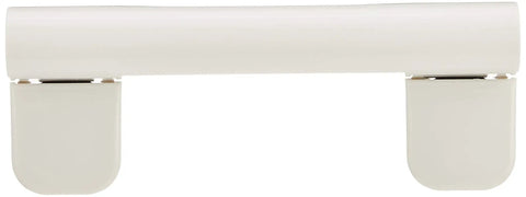 Metal White Hinge Kit For Cabinets And Doors, Durable Replacement Hardware, no fuss install shown from top view
