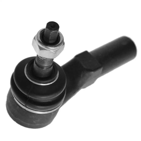 18 Piece Front And Rear Suspension Upgrade For Dodge 300 And Chrysler Whip featuring a close-up of a tie rod end with nut and rubber boot.