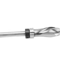 Cool Compression Spiral Router Bit With 1/4 Inch Shank For Fast Wood Trimming, featuring tungsten steel blade for smooth cuts.