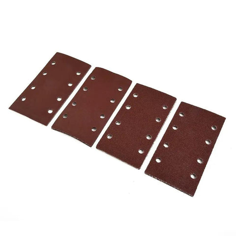 Heavy Duty AluSmallum Oxide Sanding Sheets With Punched Hook And Loop Design Come In A Pack Of 20 Assorted Grits for wood finishing