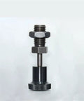 Heavy Duty Indexing Plunger Spring Lock Pin Aluminum Knob Screw Fine Thread Rigged Up Slick For Tight Fits Top Shelf Hardware Kit Single Piece