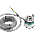 Photoelectric Rotary Encoder With Hollow Shaft 5 24V ABZ 3 Phase Built To Last Ultra Precision And Durable For Industrial Automation