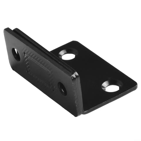 Stainless Steel Magnetic Cabinet Latch With No Slam Hold For Thin Doors. Black 304 stainless, two-way mounting hardware visible.