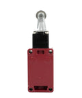 Front view of Heavy Duty High Temperature Limit Switch With Roller Lever 1NO 1NC Contacts 5A 220VAC Auto Reset IP66 Sealed Micro Switch