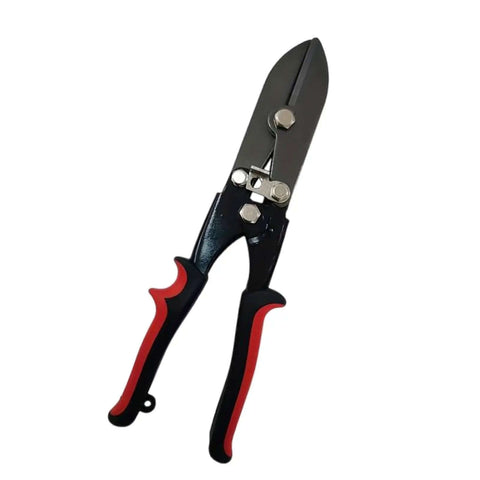 Five Blade Metal Sheet Crimping Tool In Steel With Ergonomic Nonslip Handle For Gutter And Pipe Systems Pro Grade Heavy Duty Secure Lock Design Leak Proof For Pros And DIY Home Improvement.