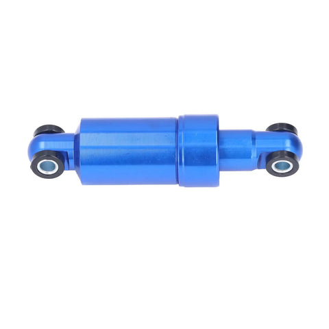 125mm Motorcycle Shock Absorber Coating Kit For Electric Bikes Wear Resistant Aluminum Alloy Upgrade To Restore Performance With A Slick Blue Finish Durable And Versatile For Street And Trail Rides shown horizontally isolated against a white background