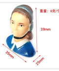 1 To 9 Scale Female RC Pilot Figure Kit Vinyl Miniature For Airplane Models Realistic Painted Detail Color Options Red Or Blue Size L35mm W25mm H39mm Perfect For RC Plane Builds And Flight Deck Display