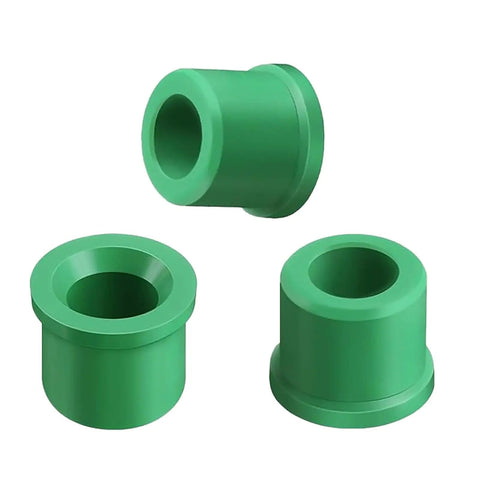 Three green gaskets from the 100 Pack Rubber Gasket Replacement Kit For Automotive HVAC O Ring Seals Fits One Quarter Inch Quick Coupler Hoses And Manifold Repair R134A And R410A Refrigerant Systems
