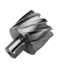Annular cutter with 3/4 Weldon shank; steel-gray finish; 1 in cutting diameter for magnetic drill press