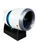 3D Printed Turbofan Engine Model Kit With Functional Nacelle Thrust Reverser Finished Display for hobbyists on sturdy stand