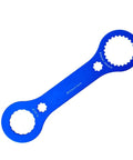 Centerlock Bottom Bracket Wrench For SRAM DUB BBR9100 XTR Dura Ace Pro Grade, blue aluminum with 16-tooth slots.