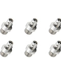 Stainless Steel Black Powder Nipples For Percussion Revolvers 6 Pack Six By Three Quarter Inch Thread Pitch Built For Pietta Revolvers