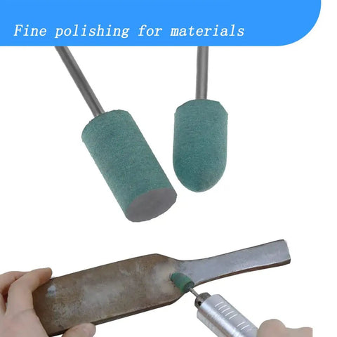 20 Piece Rubber Polishing Bits Kit For Rotary Tools 1/8 Inch Shank Silicone Buffing Bits used for metal polishing