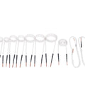 Heavy Duty 10 Piece Induction Heater Coils Kit With Thick Brass Core, various sizes for rusted nuts and bolts repair.