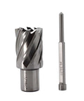 OSCARBIDE annular cutter 1-1/16 in dia, 1 in depth, 3/4 in Weldon shank; mag drill bit with pilot pin