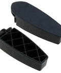 Eight Piece Wire Cube Organizer Set 100x35x25mm ABS Plastic Grid Shelf Connectors Black For Modular Shelves Wardrobes Shoe Cabinets