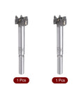 Pro Grade Carbide Tipped Forstner Drill Bits Set With 16mm And 17mm Hole Saw Blades For No Sweat Woodworking Plywood Mdf And Door Hinge Upgrade Projects, showing two 16mm and 17mm bits.