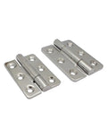120mm Stainless Steel 304 Marine Door Hinge With Mirror Finish For Boats And Vessels Saltwater Ready Rust Resistant Boat Hardware Heavy Duty Door Hinge Durable Marine Gear For Sea Life