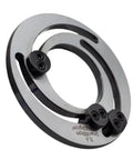 Kickass Adjustable Soft Jaw B Ring For CNC Lathe Chuck, steel material, features adjustable bolts for improved grip.