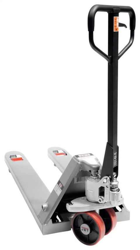 Rugged Workhorse 20 X 48 Inch Pallet Jack Capacity 6600 Pounds Built For Heavy Lifting With Quiet Non Marking Polyurethane Casters And Precision Hydraulic Controls To Streamline Warehouse Operations Without Breaking A Sweat
