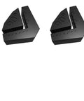 90 Degree Clamp Adapters For Quick Clamps Corner Fixture Jig For Precise Right Angle Woodworking And Assembly Includes 2 Pack, black