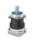 Top Shelf Planetary Gear Reducer With Rock Solid Accuracy And Smooth Power Delivery Built To Crush Heavy Duty Industrial Automation Tasks Without Breaking A Sweat gear reducer with sturdy housing and motor shaft for industrial use.